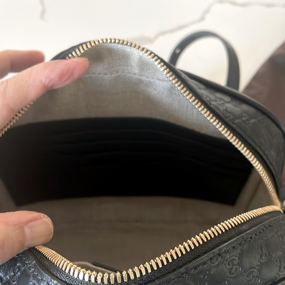 💯GUCCI Bree Rossi Microguccissima Leather Bag - Picture 9 of 11